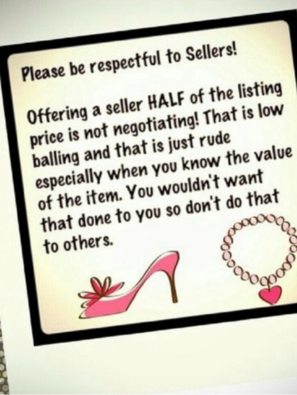 Lilly Pulitzer Pink and Cream Respectful Sellers Wall Art